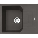 Мийка кухонна Franke Urban, фраграніт, прямокутник, з крилом, 620х500х220мм, чаша - 1, врізна, оборотна, UBG 611-62, сірий сланець