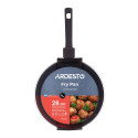 Сковорода глибока ARDESTO Gemini Salerno, 28см, алюміній, чорний