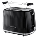 Тостер Russell Hobbs Eden 800Вт, пластик, підігрів,разморозка, чорний
