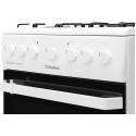 Плита Hansa комбінована, 50х60см, 62л, емаль, газ контр., білий