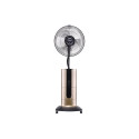 Вентилятор ARDESTO підлоговий, 47см, 100Вт, пульт ДК, дисплей, зі зволоженням, чорно-бронзовий