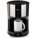 Кавоварка Tefal крапельна Subito Mug 1.25л, мелена, чорно-сріблястий