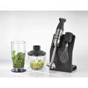Блендер Gorenje заглибний 800Вт, 5в1, чаша-500мл, подрібнювач, чорний