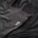 Плед ARDESTO Flannel, 200x220см, 100% поліестер, темно-сірий