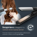 Випрямляч Rowenta Thermostyle, темп.режимів-5, 150-230С, дисплей, іонізація, кераміка, титан, чорно-сірий
