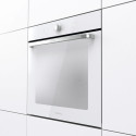 Духова шафа Gorenje електрична, 77л, A, пара, дисплей, макс.темпер.-300, білий