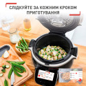 Мультиварка-скороварка Tefal Cook4me Touch, 1600Вт, чаша-6л, сенсорне керув., 13 програм, метал/пластик, чорний