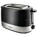 Тостер Gorenje, 850Вт, пластик/ металл , функц. розморож, автовідключення, чорний