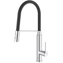 Змішувач для кухні Grohe Concetto, довж.виливу - 235мм, поворотний/гнучкий, 1важіль, хром