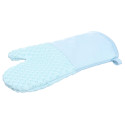 Рукавичка-прихватка ARDESTO Tasty Baking, 35х19см, силікон, бавовна, блакитний