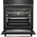 Духова шафа Beko електрична, 72л, A+, дисплей, конвекція, пара, 2 страви, телескопічні направляючі, чнержавіюча сталь