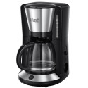 Кавоварка Russell Hobbs крапельна Adventure, 1.25л, мелена, чорно-сріблястий