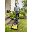 Газонокосарка акумуляторна Karcher LMO 4-18 Dual 18В акб 1х5А·год 37см 25-65мм