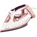 Праска Sencor, 3100Вт, 280мл, паровий удар -170гр, постійна пара - 35гр, керам. підошва, білий-золото