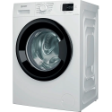 Пральна машина Indesit фронтальна, 6кг, 1200, A+++, 44.6см, дисплей, пара, інвертор, люк чорний, білий