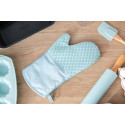 Рукавичка-прихватка ARDESTO Tasty Baking, 35х19см, силікон, бавовна, блакитний