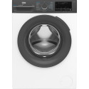 Пральна машина Beko фронтальна, 8кг, 1200, A, 50см, дисплей, пар, інвертор, white