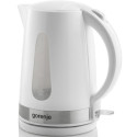 Електрочайник Gorenje 1.7л, пластик, білий