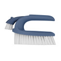 Щітка для миття 2 в 1 ARDESTO Solid 13х7см, пластик, блакитний