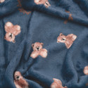 Плед ARDESTO Flannel 160х200см, 100% поліестер, плюшеві ведмедики