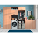 Пральна машина Indesit фронтальна, 6кг, 1200, A+++, 44.6см, дисплей, пара, інвертор, люк чорний, білий