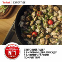 Сковорода для млинція Tefal Expertise, 25см, алюміній, бакеліт, чорний