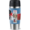Термочашка Tefal Travel Mug Classic Twist, 360мл, нержавіюча сталь, блакитний