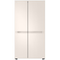 Холодильник LG SBS, 179x91х74, холод.відд.-423л, мороз.відд.-241л, 2дв., E, NF, інв., диспл внутр., бежевий