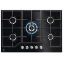 Варильна поверхня Electrolux газова на склі, 75см, чавун, чорний