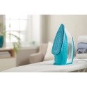 Праска Russell Hobbs Light & Easy Brights, 2600Вт, 240мл, паровий удар -35гр, постійна пара - 115гр, Anti-calc, керам. підошва, блакитний