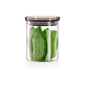 Банка для зберігання ARDESTO Fresh, 700мл, скло, пластик, прозорий