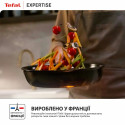 Сковорода для млинція Tefal Expertise, 25см, алюміній, бакеліт, чорний