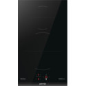 Варильна поверхня Gorenje індукційна, 30см, Доміно, PowerBoost, TouchControl, поєднання конфорок, чорний