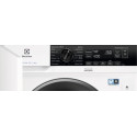 Пральна машина Electrolux вбудована фронтальна, 8кг, 1400, B, 55см, дисплей, пара, інвертор, білий