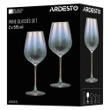 Набір келихів для вина ARDESTO Black Mars Zenith 575мл, 2шт, скло, прозорий