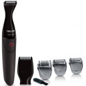 Тример Philips Multigroom series 1000, для бороди і вусів, 1хАА, насадок-4, сталь, чорний