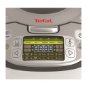 Мультиварка Tefal Fuzzy Logic, 750Вт, чаша-5л, електронне керув., пластик, сірий