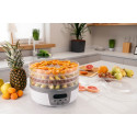Сушарка для продуктів ARDESTO FDB-5321T, 250Вт, піддонів -5x3см, діаметр-32см, макс-70°С, таймер, електр. управління, пластик , білий