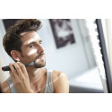 Тример Philips Multigroom series 1000, для бороди і вусів, 1хАА, насадок-4, сталь, чорний