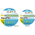 Шланг садовий 2Е AquaFlex Azure 1/2" 25м 4 шари 20бар -10…+60°C сумка зрошувач конектор 2 адаптери