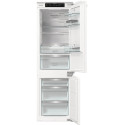 Холодильник Gorenje вбудований з нижн. мороз., 177x69x55см, 2 двері,244(68)л, А+, NF+, Зона св-ті, Диспл, Wi-Fi, Біли