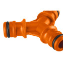 Конектор-трійник для шланга Neo Tools, 1/2"-3/4" тип У