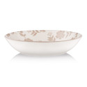 Тарілка супова ARDESTO Ravenna, 790мл, 20см, порцеляна, біло-бежевий