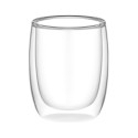 Набір чашок з подвійними стінками ARDESTO, 350мл, 2шт, боросилікатне скло, прозорий