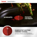 Сковорода Tefal Emotion+, 20см, нержавіюча сталь, бакеліт, чорний
