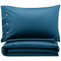 КПБ 2.0сп ARDESTO Mix&Match, підковдра 200х220см, простирадло 240х260см, наволочки (2) 50х70см, 100% бавовна, сатин, синій