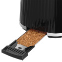 Тостер Russell Hobbs Eden 800Вт, пластик, підігрів,разморозка, чорний