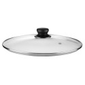 Кришка ARDESTO Gemini Gourmet, 28см, термостійке скло, нержавіюча сталь, бакеліт