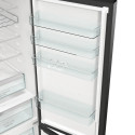 Холодильник з нижн. мороз. камерою Gorenje, 203х66х60см, 2 двері, 257(121)л, А+, Total NF, Зона св-ті, Інвертор, Зовн. Дисп, Wi-Fi, чорний