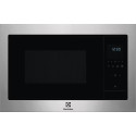 Мікрохвильова піч Electrolux вбудована, 25л, електрон. керування, 900Вт, гриль, дисплей, нерж